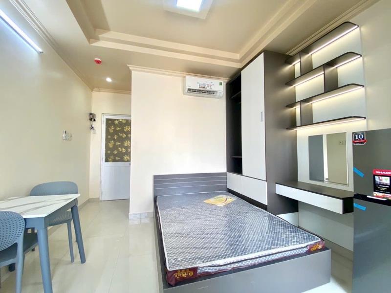 Cho thuê căn hộ ban công vạn kiếp - bình thạnh full nội thất không gian rộng rãi - tiện di chuyển q1 q3 - Ảnh 4