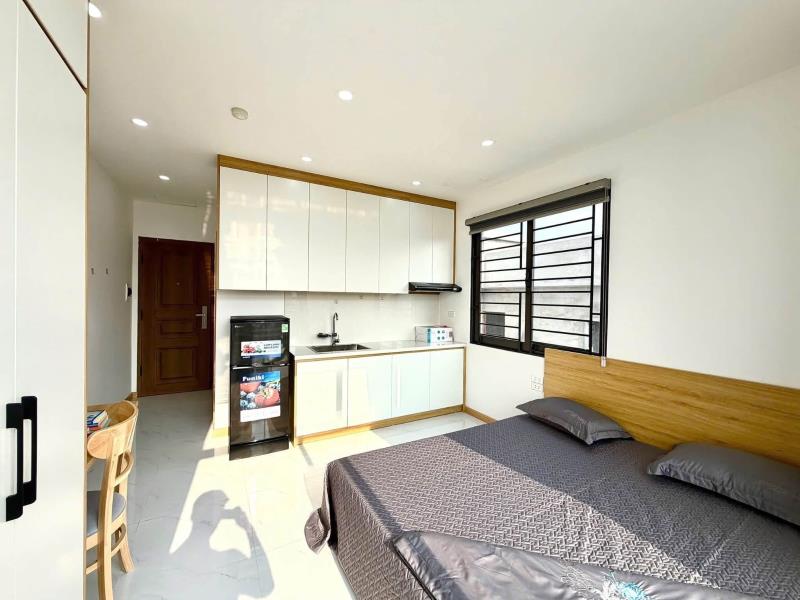 Khai trương phòng mới 100% - 30m2 có ban công full nội thất - ngay tại đinh tiên hoàng, bình thạnh gần chợ bà chiểu và giáp với quận 1 - Ảnh 2