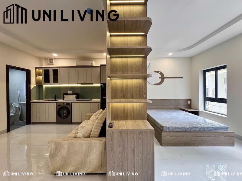 Ngay ngã tư hàng xanh - khai trương căn hộ siêu rộng 1 phòng ngủ full nội thất - Ảnh 2