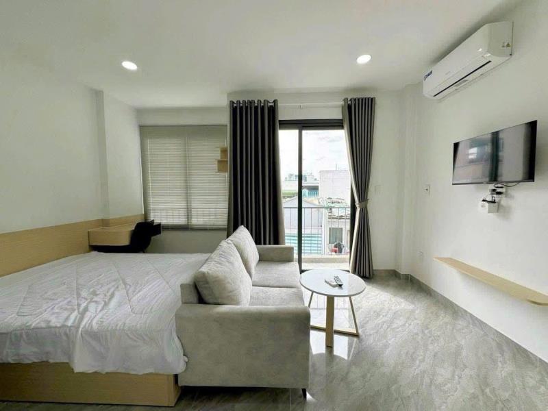 Căn hộ studio ban công full nội thất võ văn tần quận 3 gần hồ con rùa - Ảnh 2