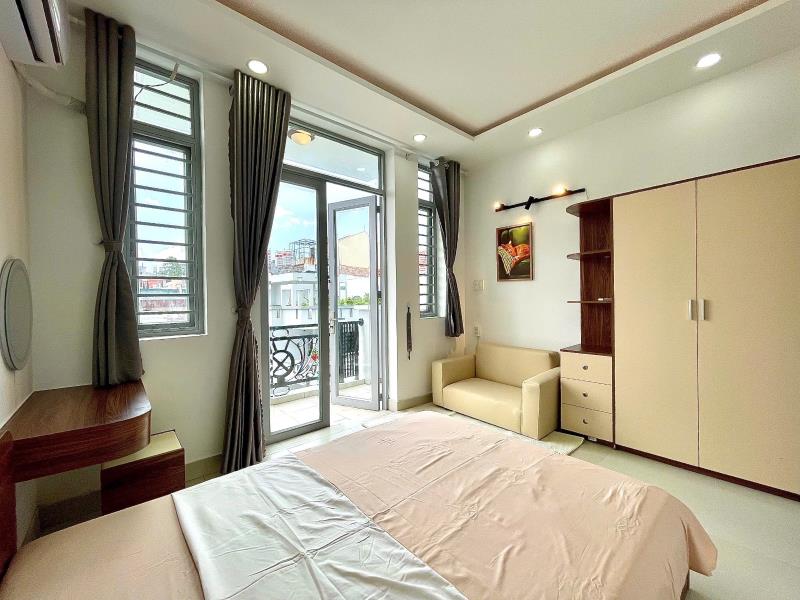 Studio | tách bếp | ban công | full nội thất | tân phú _ gần trường đại học văn hiến, công thương, đường âu cơ, luỹ bán bích, tiện đường sang quận tân bình, quận 10, quận 6 - Ảnh 3