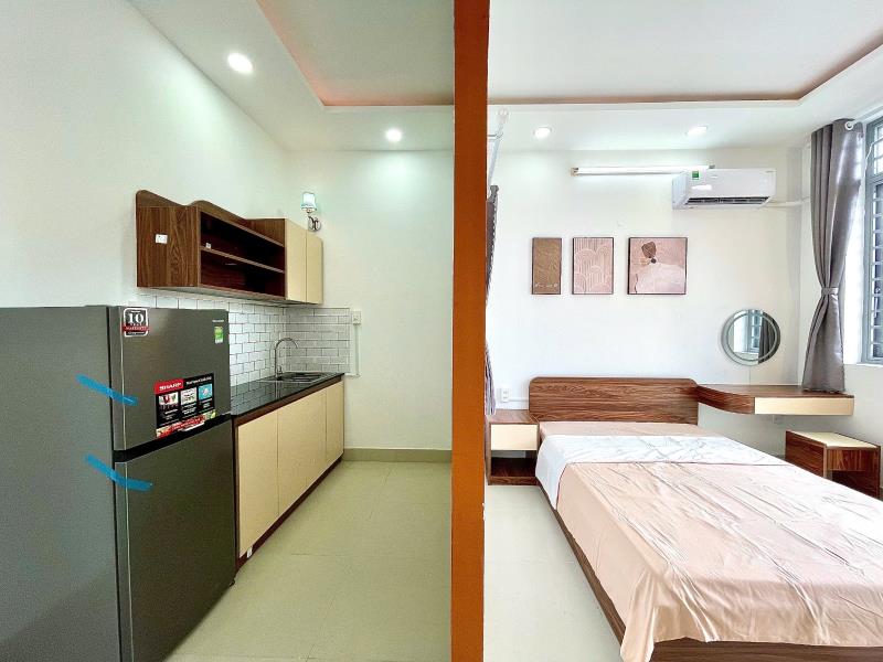 Studio | tách bếp | ban công | full nội thất | tân phú _ gần trường đại học văn hiến, công thương, đường âu cơ, luỹ bán bích, tiện đường sang quận tân bình, quận 10, quận 6 - Ảnh 4