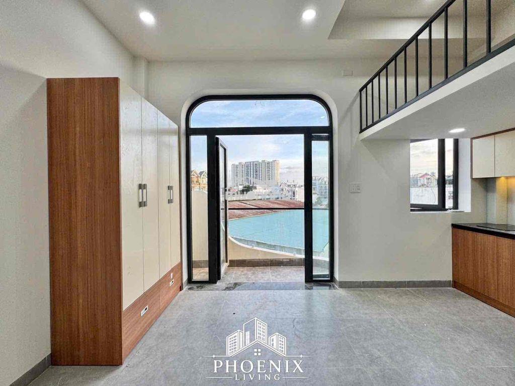 Cho thuê duplex ban công thoáng mát gác cao ở được 4-5 người - Ảnh 3
