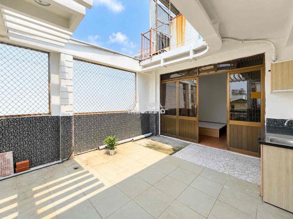 Cho thuê phòng stuido bancol tách bếp 1pn gần đh văn hiến - tân bình - Ảnh 2