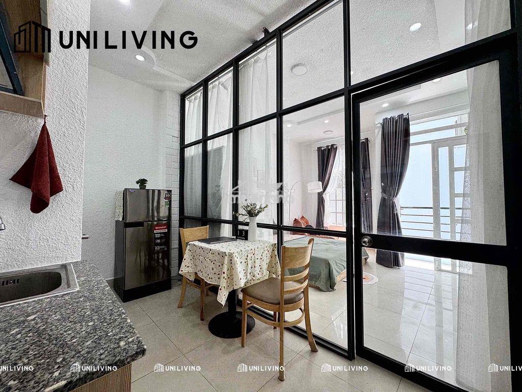 Cho thuê căn hộ 1pn tách bếp - máy giặt riêng balcon trần khắc chân q1 - Ảnh 2