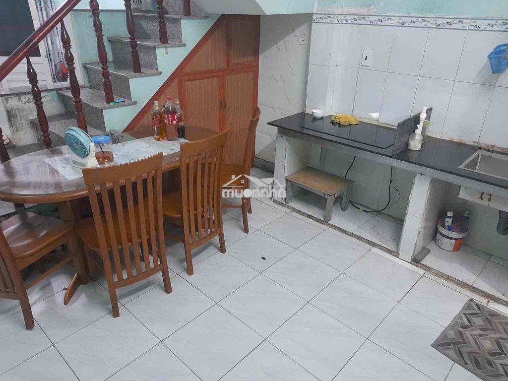Cho thuê nhà có nội thất máy lạnh giường tủ nc sạch ngay chợ thới hoà - Ảnh 2