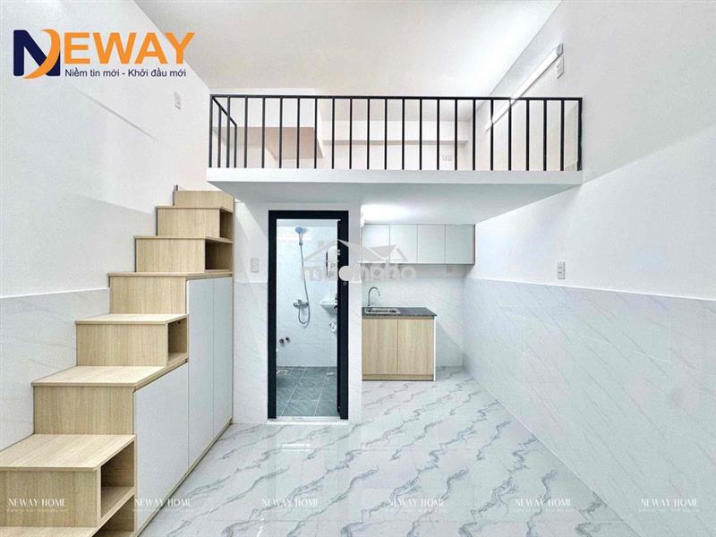 Phòng trọ có gác mới xây - ngay luỹ bán bích
