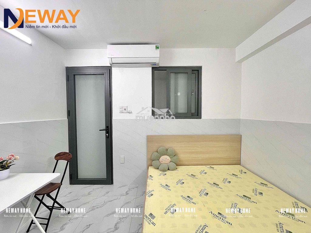 Phòng trọ không gác giá rẻ mới xây có máy lạnh tủ lạnh gần văn hiến - Ảnh 4