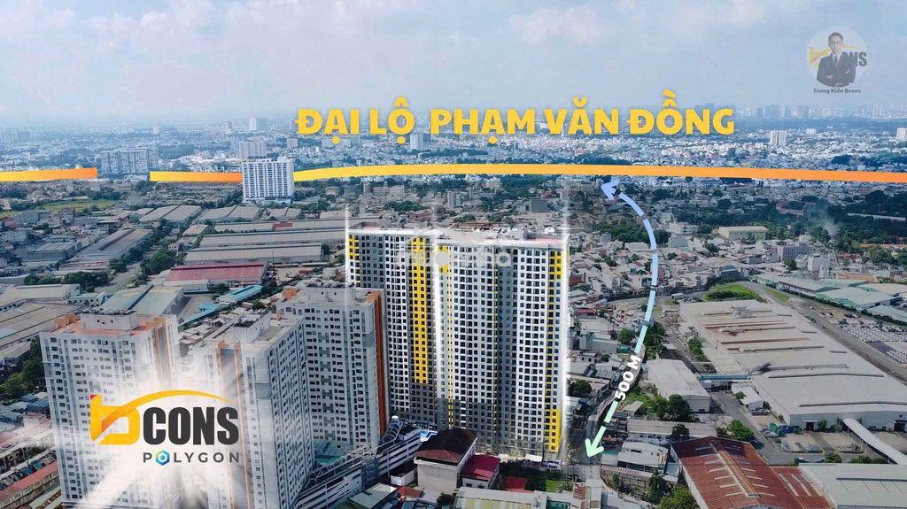 Chính chủ bán căn hộ 2pn-2wc (2,55 tỷ - 54m2) gần bệnh viện tp thủ đức - Ảnh 2