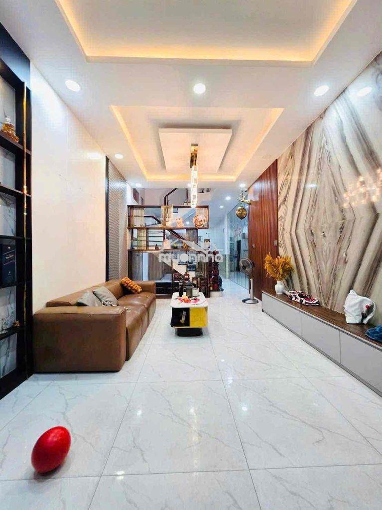 🛑Nhà 4 tầng (4x20m), nở hậu, hẻm thông, bùi minh trực p5 q8 - Ảnh 2