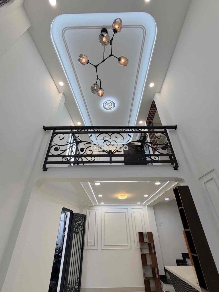 Nhỉnh 8 tỷ - hẻm 4m trước nhà - xây mới 4 tầng + st btct - căn góc - - Ảnh 2