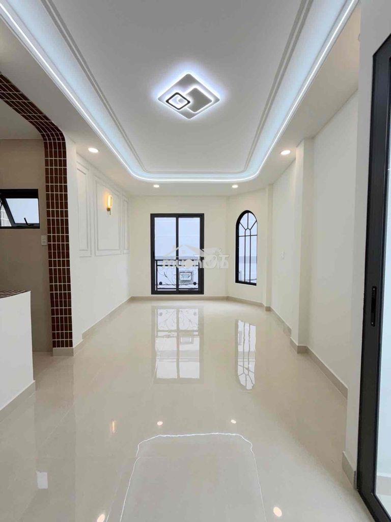 Nhỉnh 8 tỷ - hẻm 4m trước nhà - xây mới 4 tầng + st btct - căn góc - - Ảnh 4