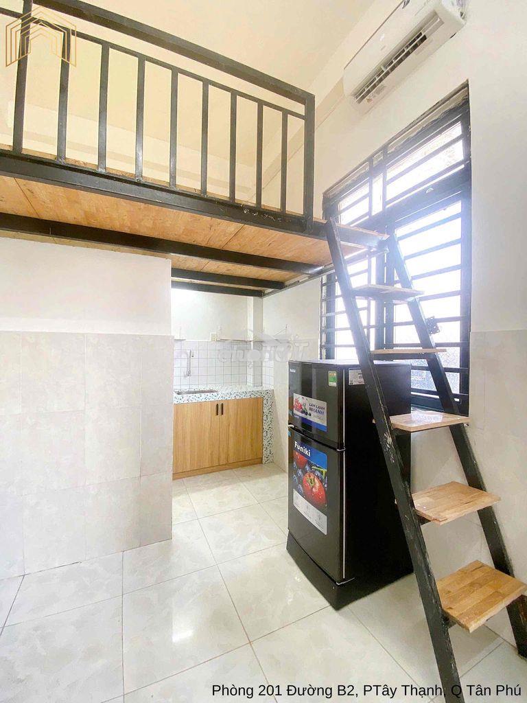 📣Duplex có gác, cửa sổ trời - đầy đủ nội thất 📍tây thạnh, lê trọng tấn