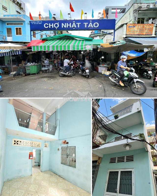 ⭐Nhà 3 tầng lô góc vị trí kinh doanh - sau căn mặt tiền chợ nhật tảo