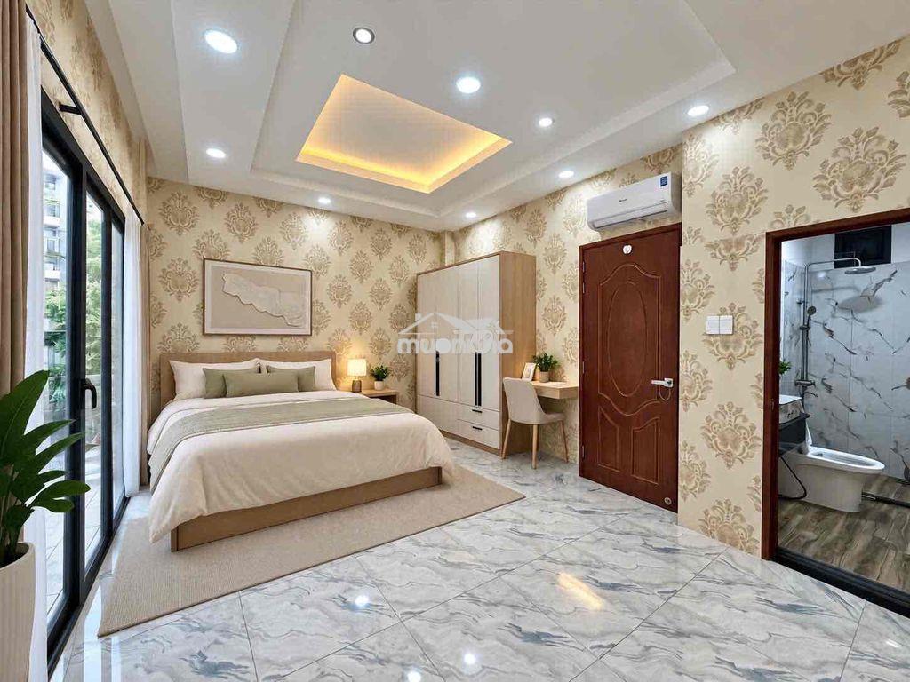 Căn hộ studio mới khai trương mặt tiền quận 5 full nt có ban công lớn - Ảnh 2
