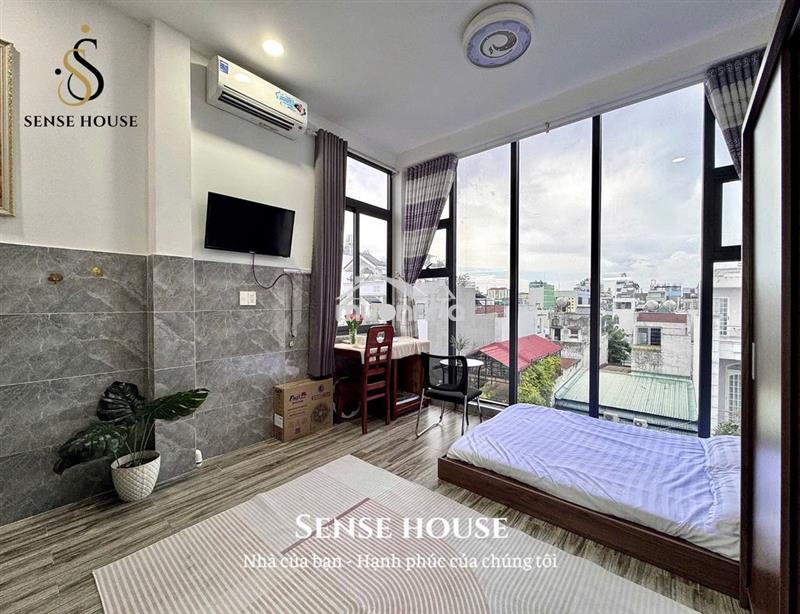 Studio view kính | ngay nguyễn sơn - wc hoang dã - full nt - bếp điện