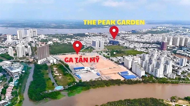 Căn hộ 2pn 65m² the peak garden đối diện ga metro tân mỹ – tt 30% nhận