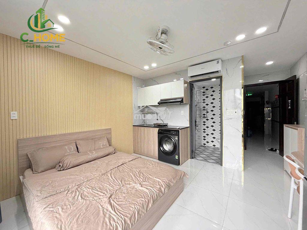 Căn hộ studio full nội thất ban công siêu thoáng mát - Ảnh 4