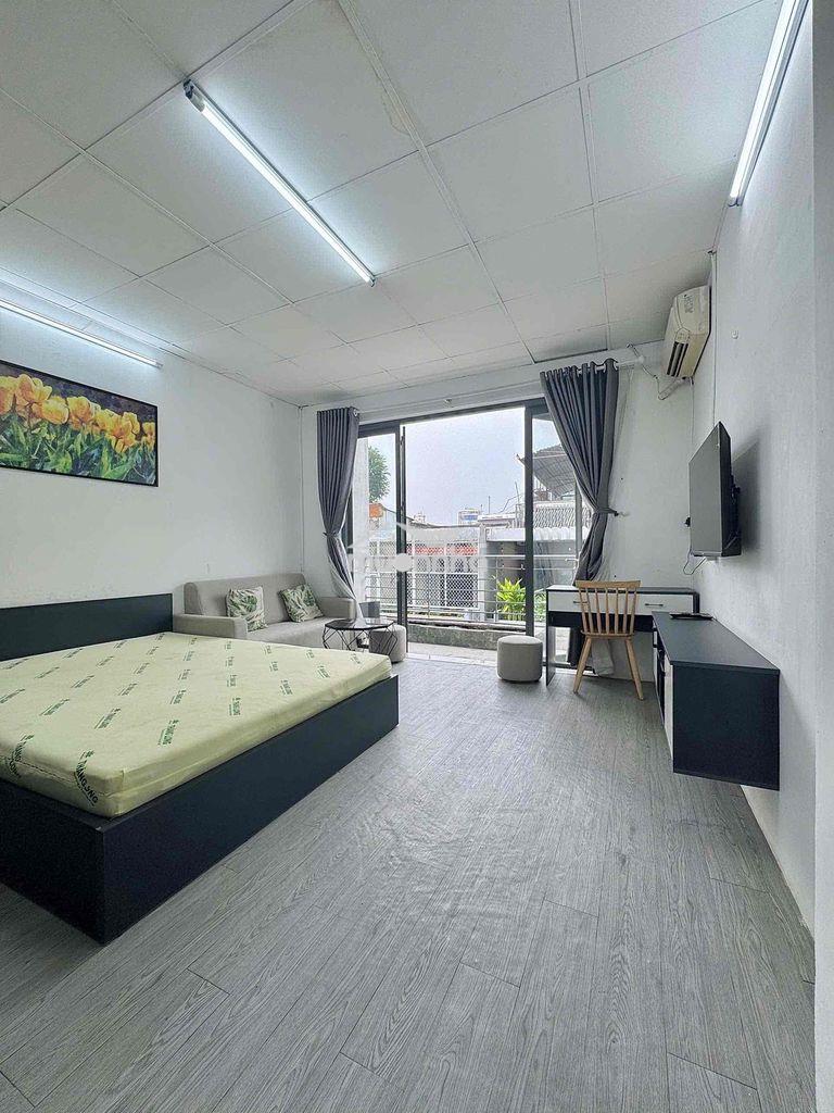 Cho thuê căn hộ 1pn balcony rộng 45m2 - cv lê văn tám - chợ tân định - Ảnh 3