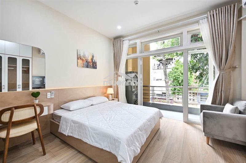 Vị trí trung tâm cho thuê căn hộ 1pn nội thất mới rộng rãi thoáng mát