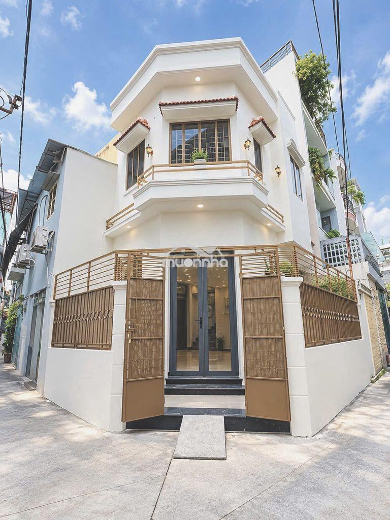 Phan đình phùng–phú nhuận–căn góc 44m²–2 tầng–hẻm 5m thông– vf3 đỗ cửa